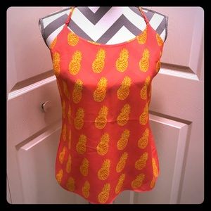 J. Crew Pineapple🍍Tank
